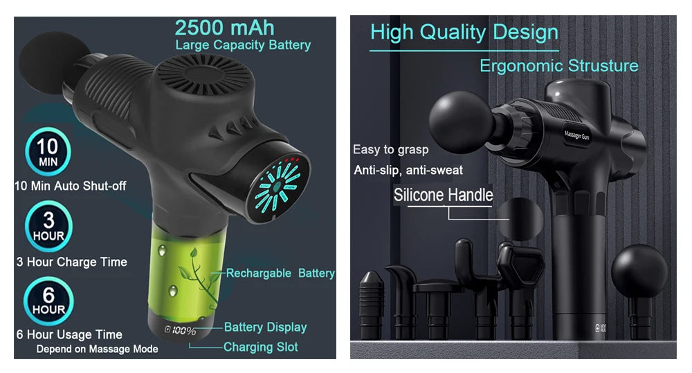 24V Thermal Relief Massage Gun